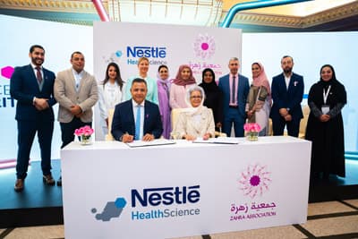 Nestlé  Health Science and Zahra Cancer Association